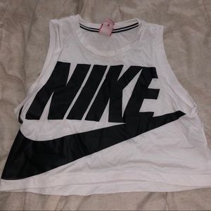 Nike cropped tank top
